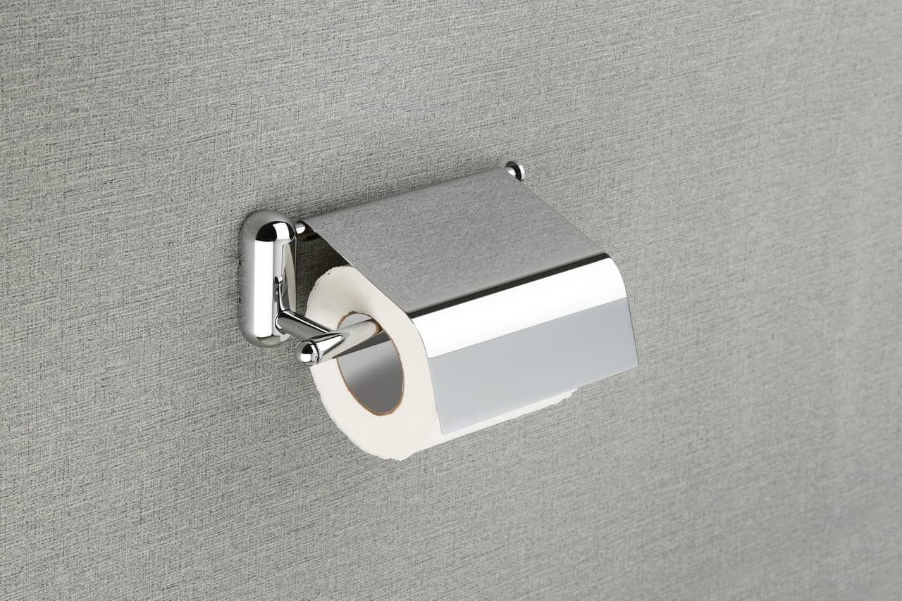 45500 Paper Holder — Brass — Ph With Lid