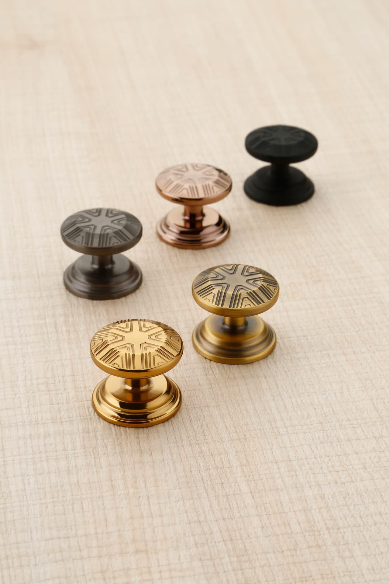 Knob 2601 — Brass — Knob
