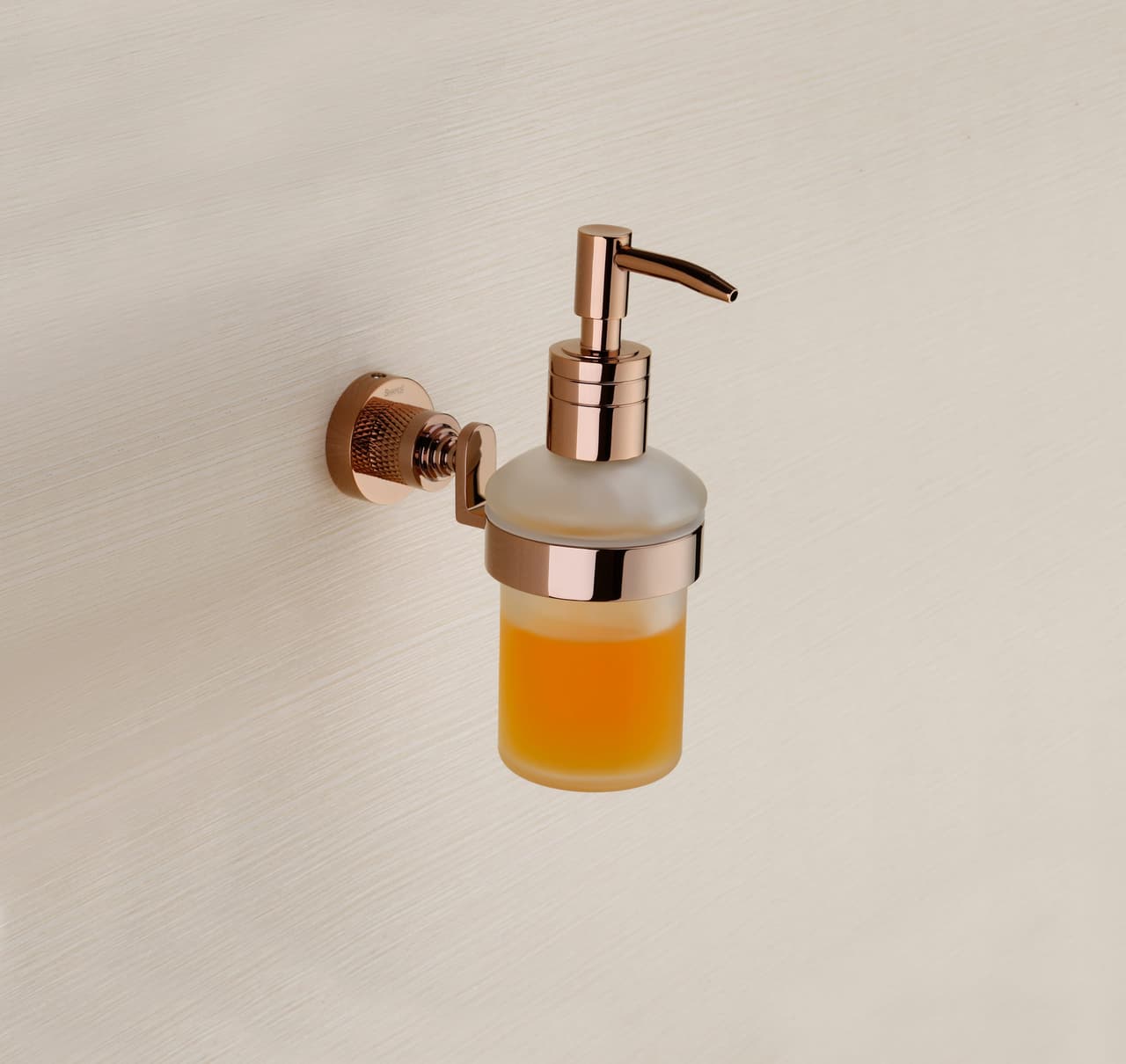 48500 Liquid Soap Dispenser — Brass — Glass Lsd