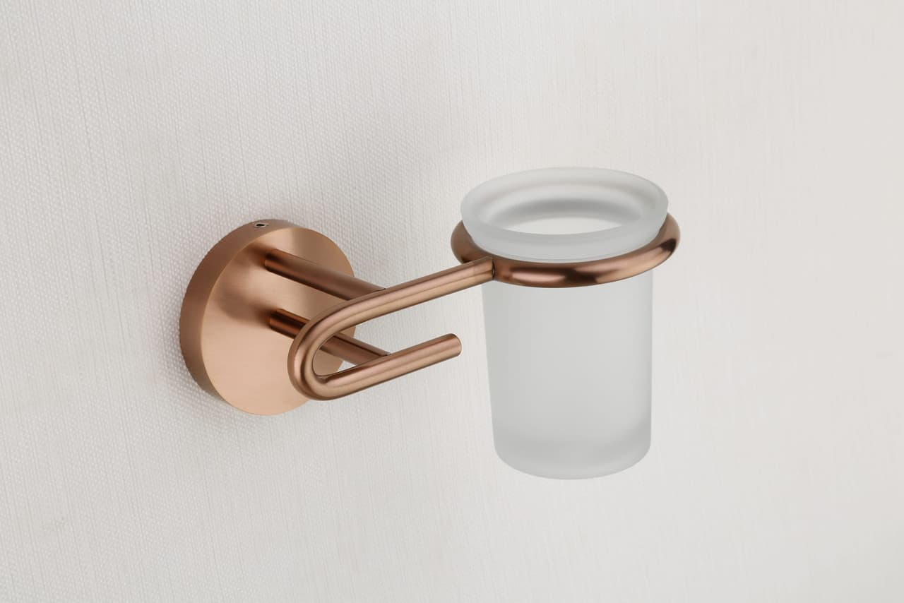 49500 Tumbler Holder — Brass — Glass Tbh