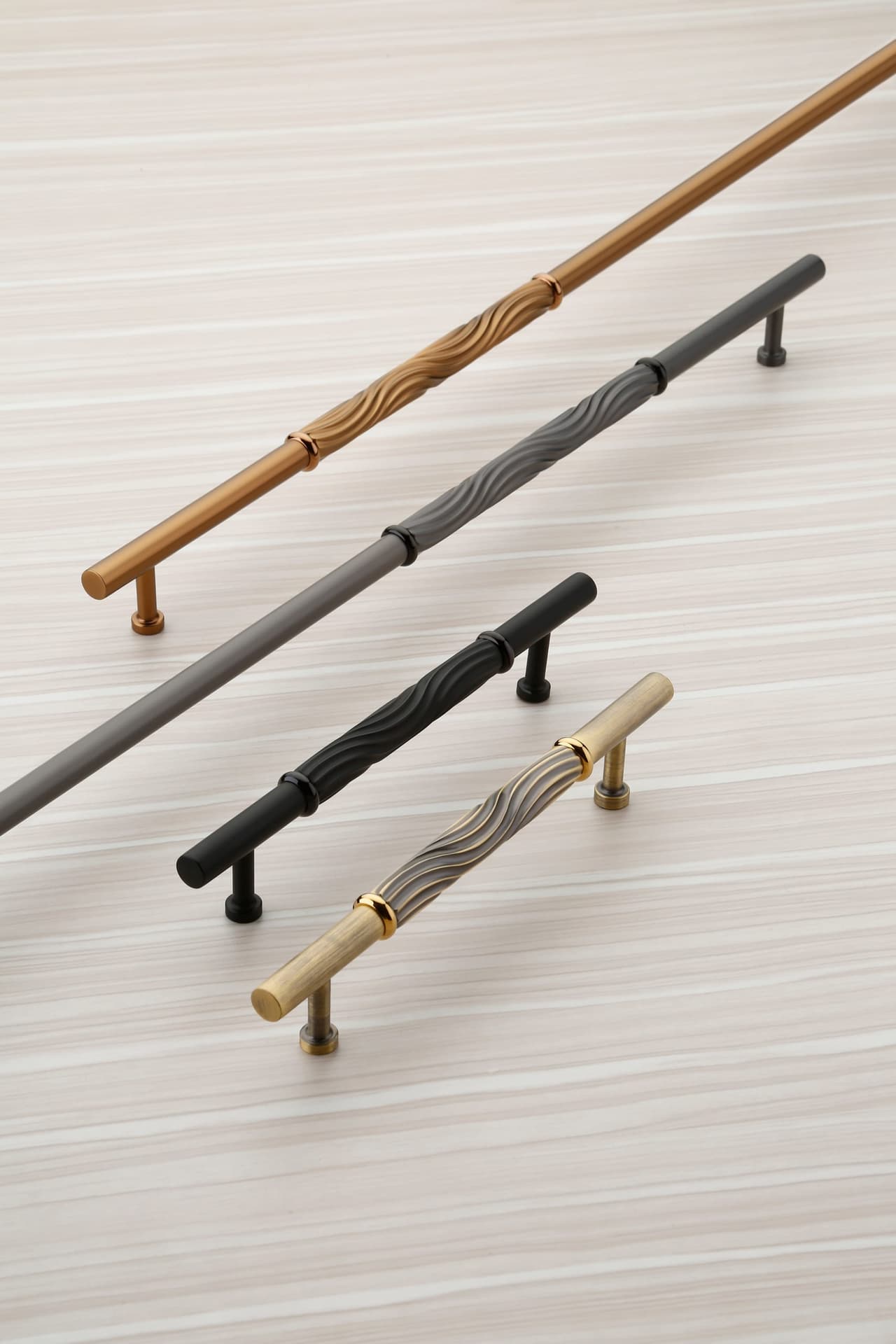 6504 Long Handle — Brass — Long Handle