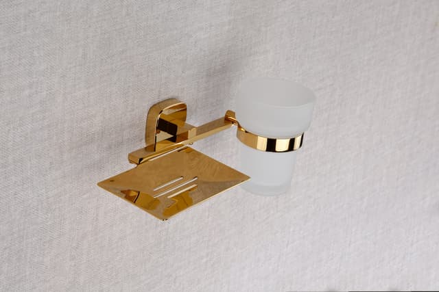 33500 Soap Dish double brass soap dish