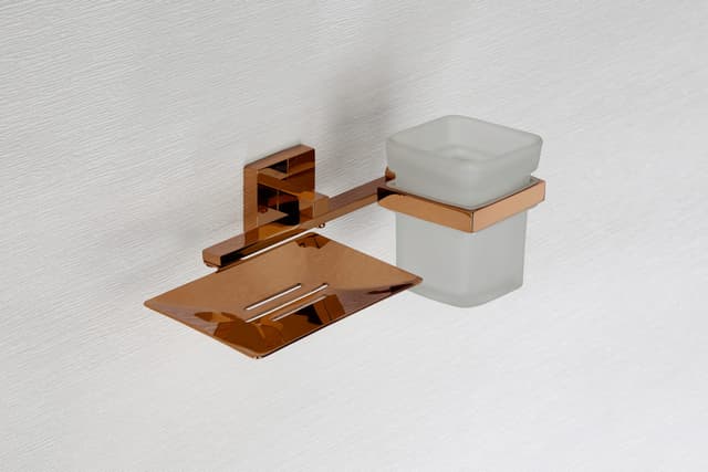 34500 Soap Dish double brass soap dish