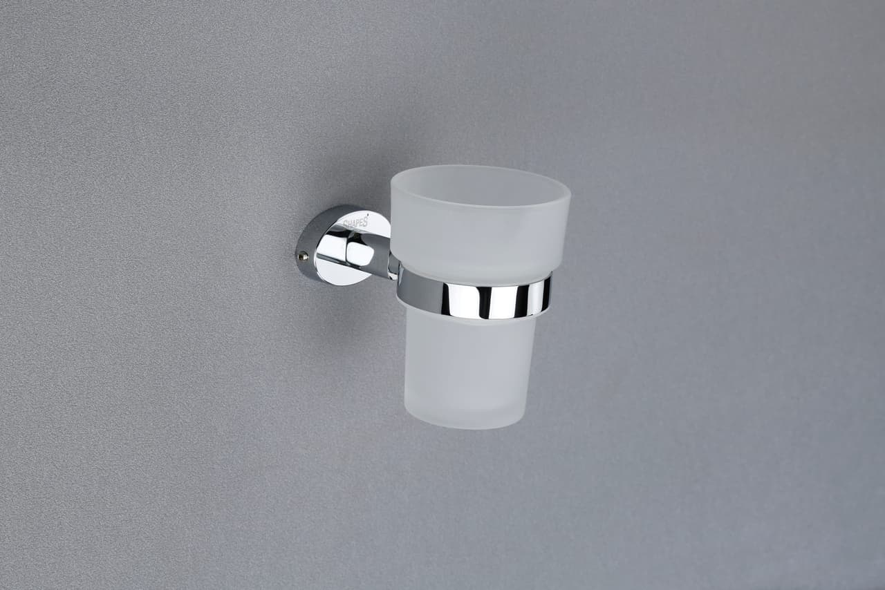 36500 Tumbler Holder — Brass — Glass Tbh