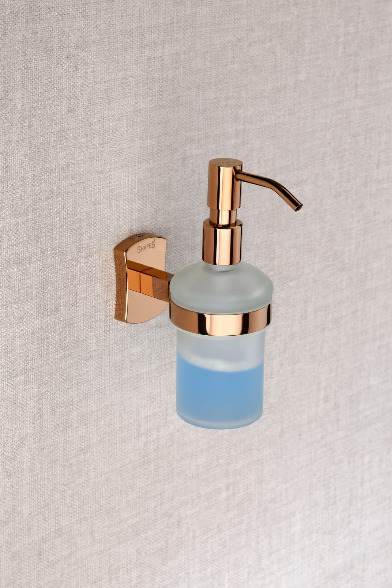 37500 Liquid Soap Dispenser — Brass — Glass Lsd