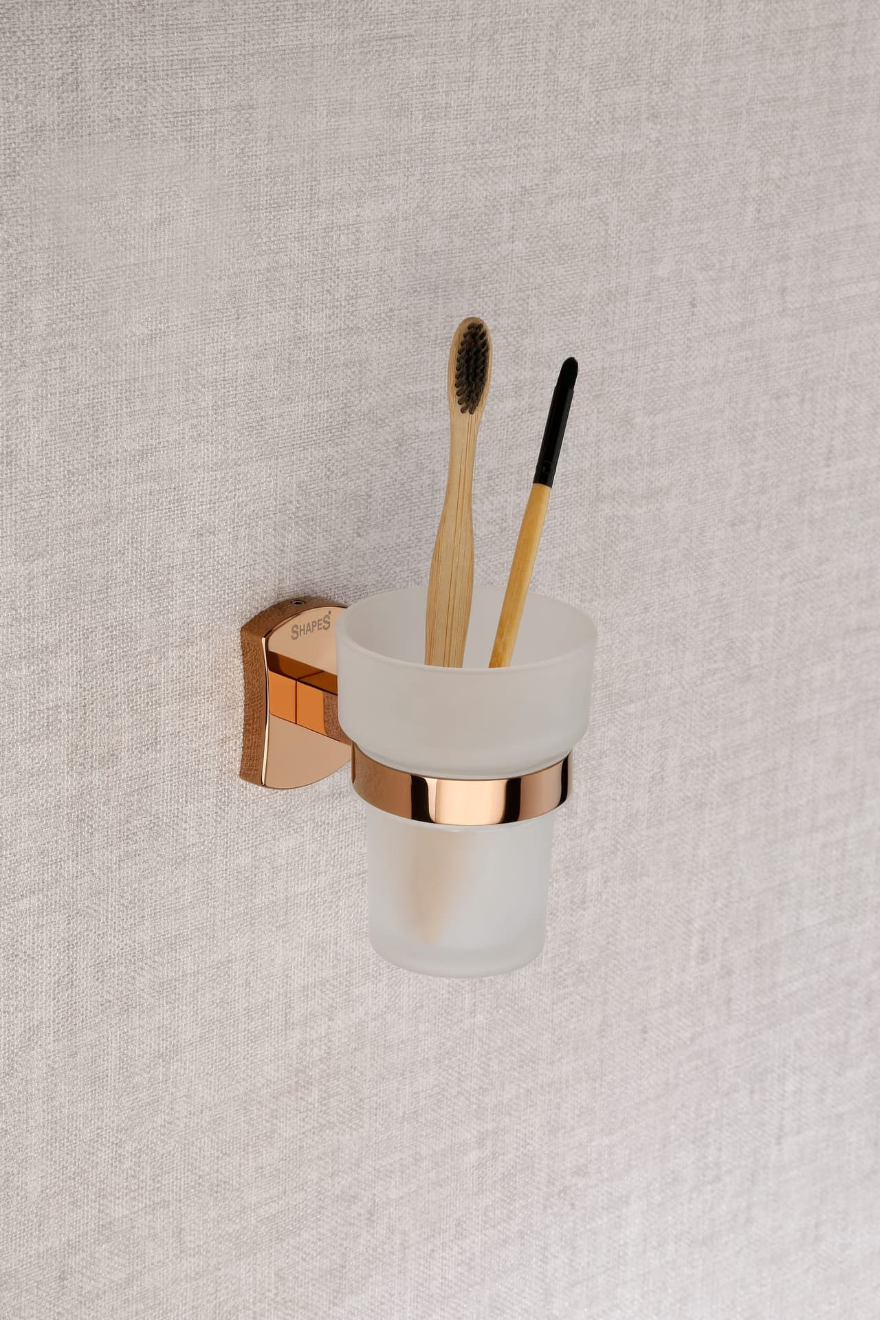 37500 Tumbler Holder — Brass — Glass Tbh