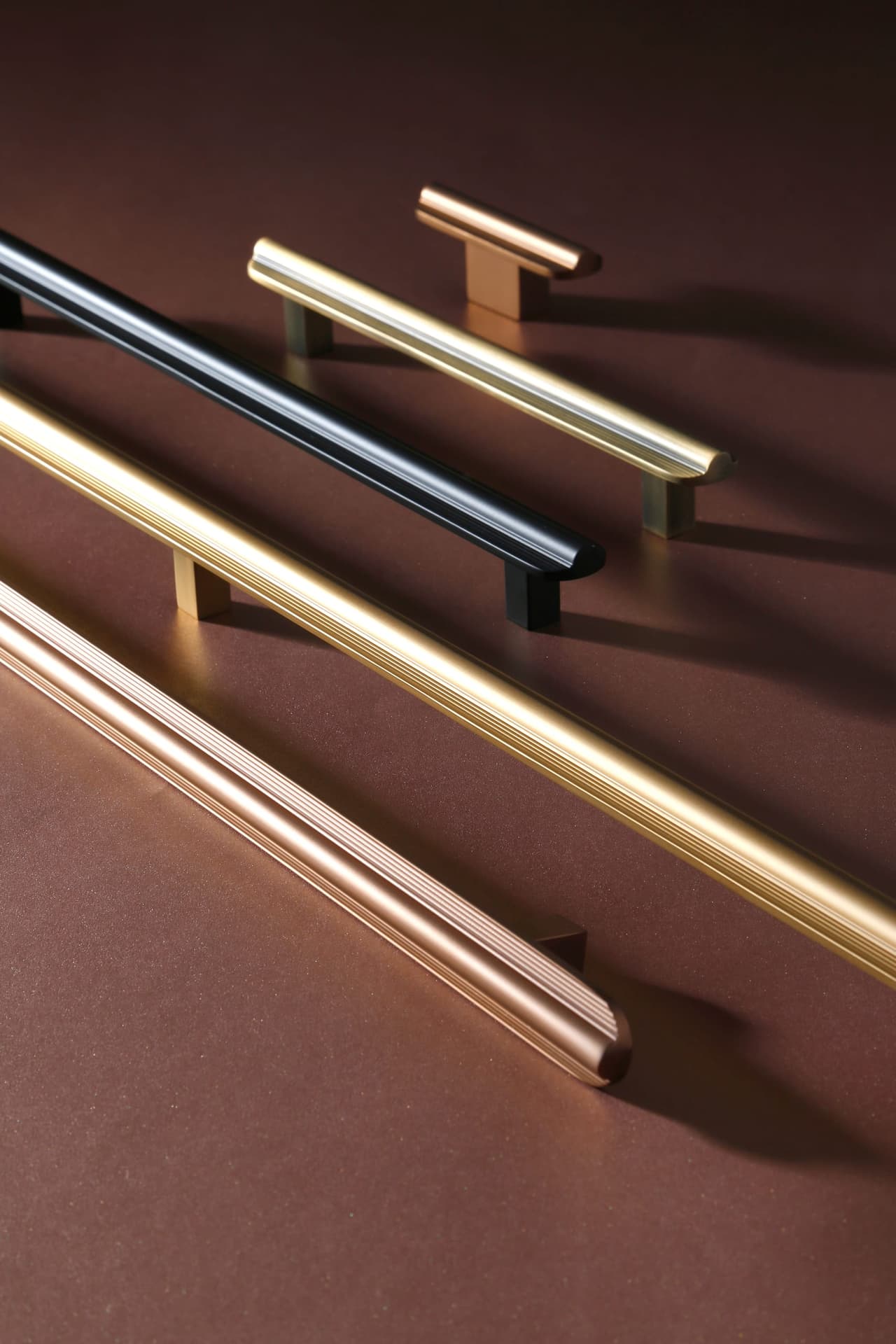 RS LINEA Knob — Brass — Knob