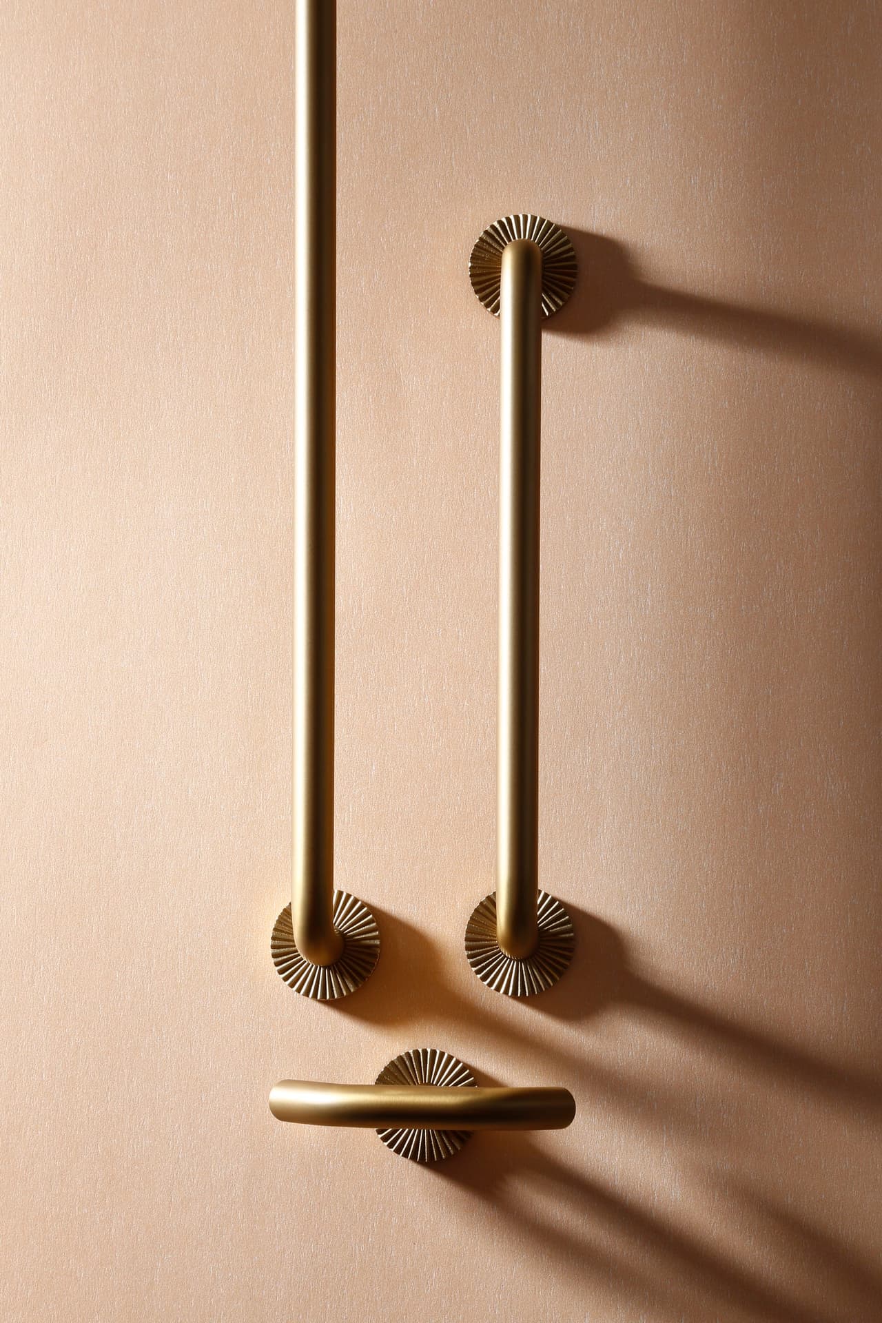 RS CATHAY Knob — Brass+steel — Knobs